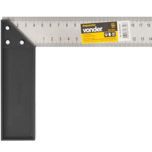 Esquadro de a�o para carpinteiro 12