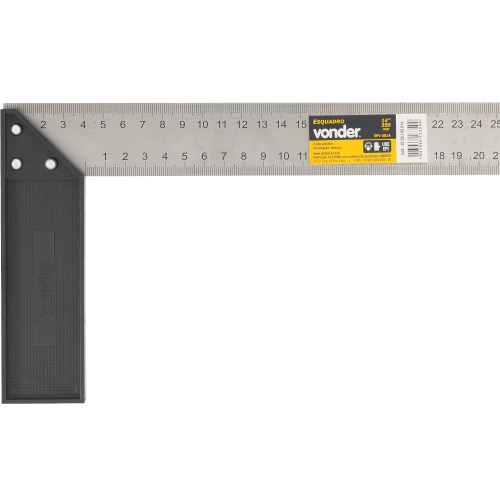 Esquadro de aço para carpinteiro 14 Esquadro de aço para carpinteiro 14