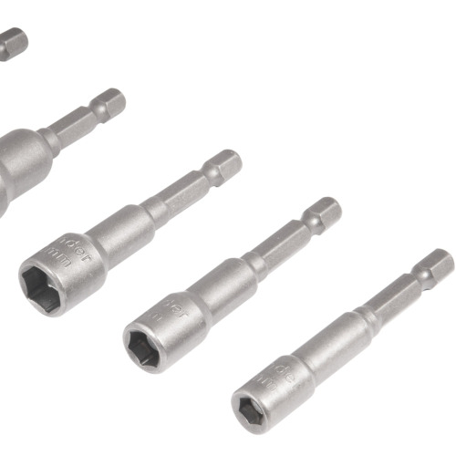 Jogo de soquete magn�tico 6 a 13 mm encaixe de 1/4'' com 5 pe�as - 3039000500