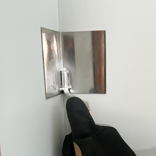 Espatula em a�o inox de canto interno para drywall - 1.2610