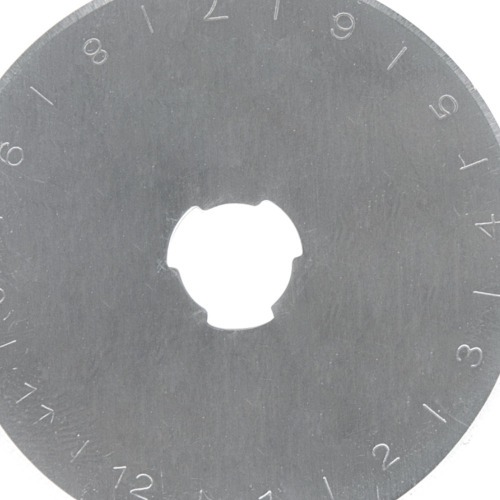 Lâmina circular para estilete 45 mm com 2 peças Lâmina circular para estilete 45 mm com 2 peças