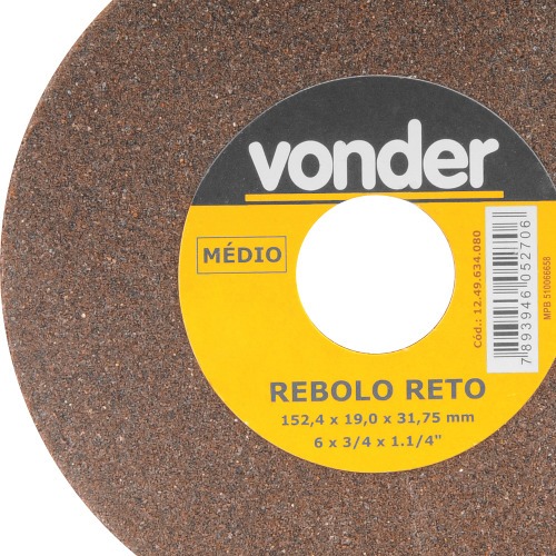Rebolo reto 6