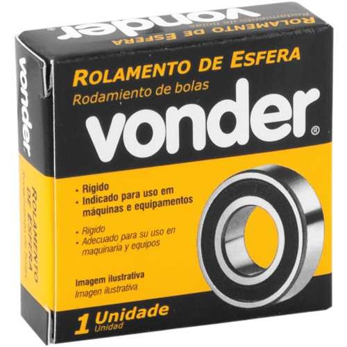 Rolamento r�gido de esfera 62 mm veda��o de borracha - 6206-2RS