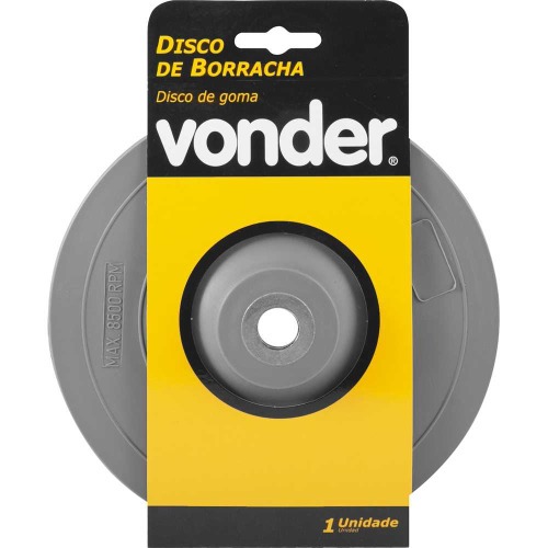 Disco de borracha para lixadeira 7