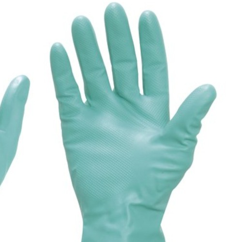 Luva nitr�lica com forro P,