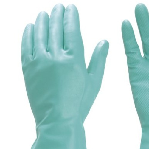 Luva nitr�lica com forro P,