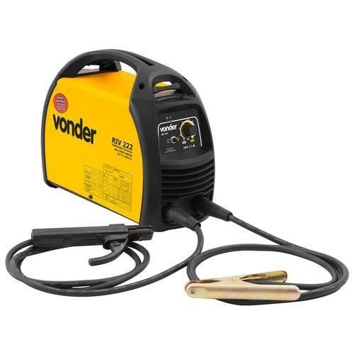 Inversora de solda 130 e 200 amperes para eletrodo revestido - RIV 222  110V/220V