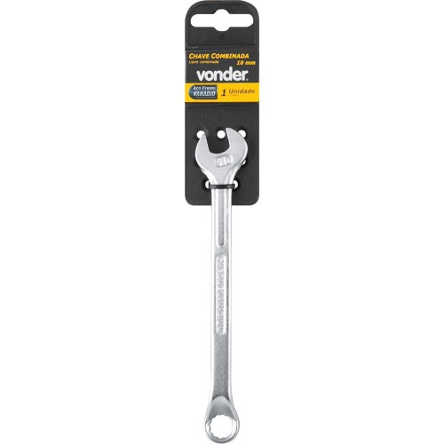 Chave combinada 10 mm a�o cromo van�dio
