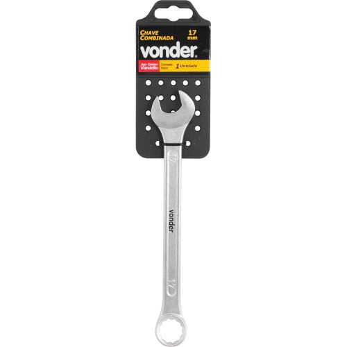 Chave combinada 17 mm aço cromo vanádio Chave combinada 17 mm aço cromo vanádio
