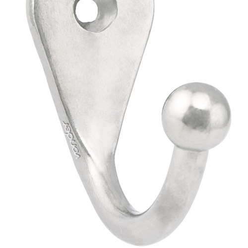 Cabide simples grande em met�lico niquelado