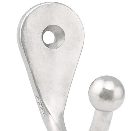 Cabide simples grande em met�lico niquelado