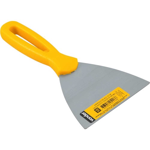 Esp�tula de a�o 100 mm com cabo pl�stico
