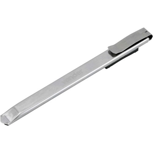 Estilete estreito 9 mm metal trava deslizante