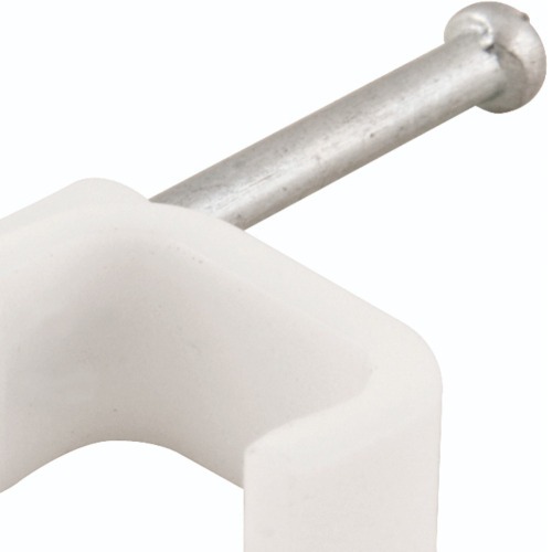 Grampo pl�stico redondo para fios 6 mm