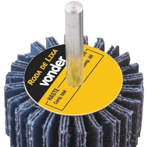 Roda de lixa 30 x 20 mm com haste gr�o 50