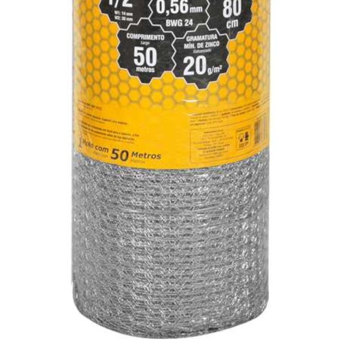 Tela metálica hexagonal para viveiro malha 1/2 Tela metálica hexagonal para viveiro malha 1/2