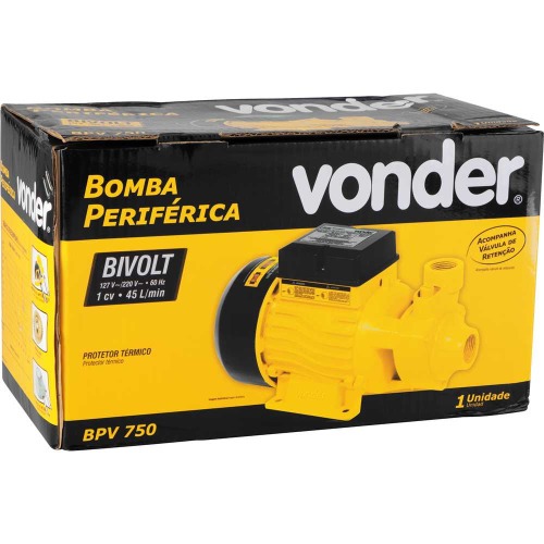 Motobomba perif�rica 1 cv - BPV750  110V/220V