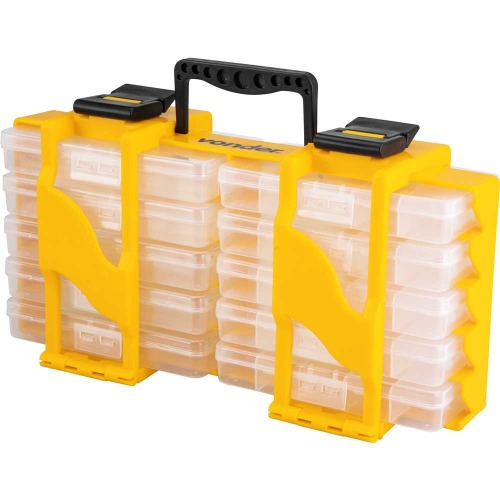 Organizador pl�stico com 10 bandejas m�veis - OPV0100