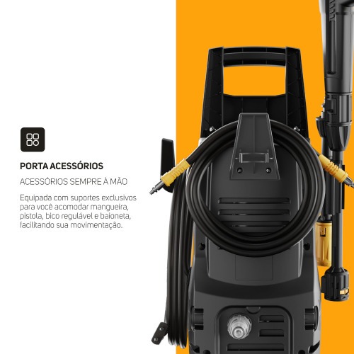Lavadora de alta press�o Desentupidora 1500 libras - WL 1820 Black Ultra  110V