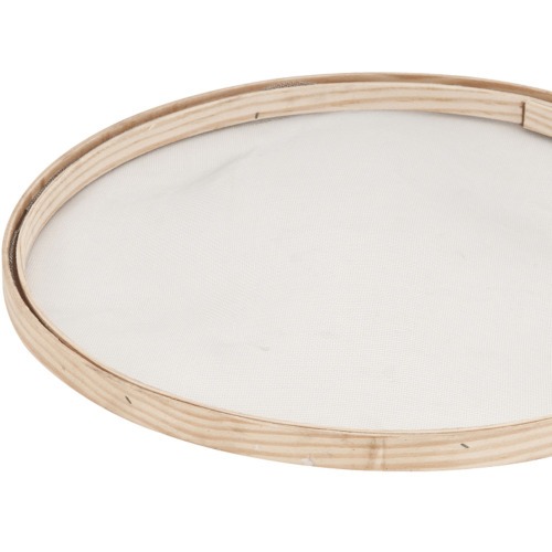 Peneira de madeira para feijão com 55 cm Peneira de madeira para feijão com 55 cm