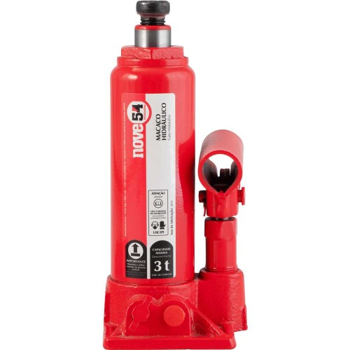 Macaco hidr�ulico tipo garrafa capacidade de 3 toneladas