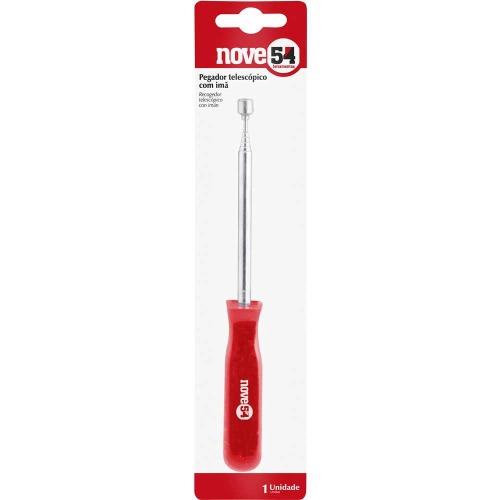 Pegador de peças magnético extensível 15 a 50 cm Pegador de peças magnético extensível 15 a 50 cm