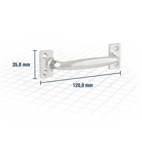Puxador tipo al�a 120 mm