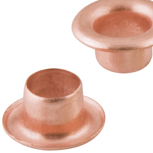 Ilh�s met�lico cobreado pacote com 100 pe�as 