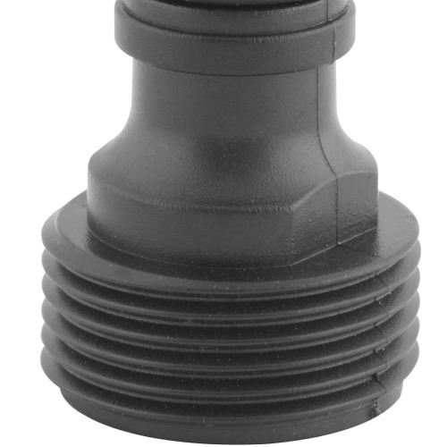 Conector pl�stico macho para engate r�pido 1/2