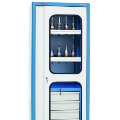 Armário porta-cones com portas de vidro e 2 prateleiras AM-39 Armário porta-cones com portas de vidro e 2 prateleiras AM-39