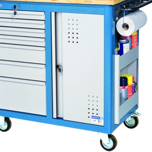 Bancada m�vel com tampo em madeira - CR-60