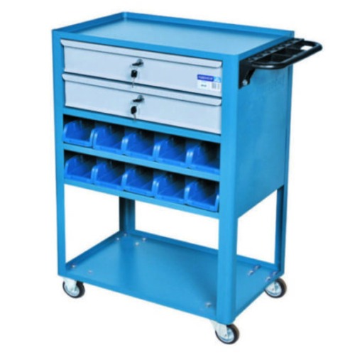 Carrinho para ferramentas aberto com 2 gavetas - CR-76