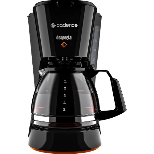 Cafeteira el�trica 600W jarra de vidro 18 x�caras Desperta Contrast - Caf338  110V