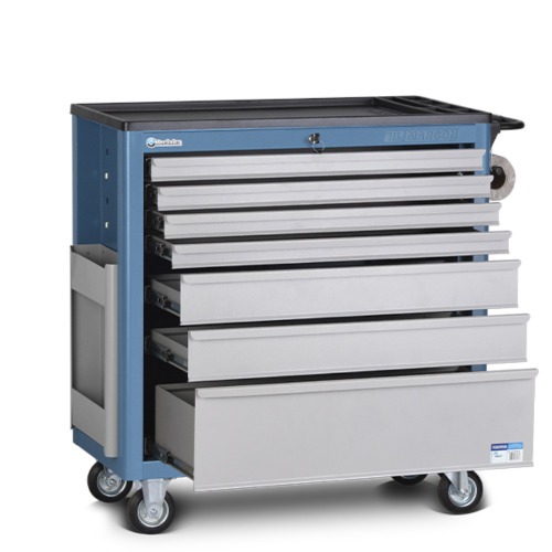 Carrinho para ferramentas fechado com 7 gavetas - CR-57