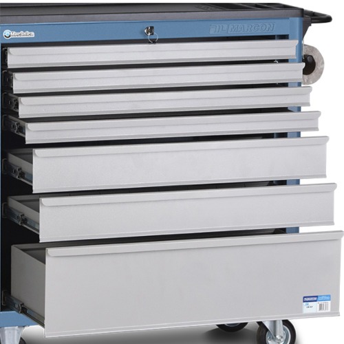 Carrinho para ferramentas fechado com 7 gavetas - CR-57