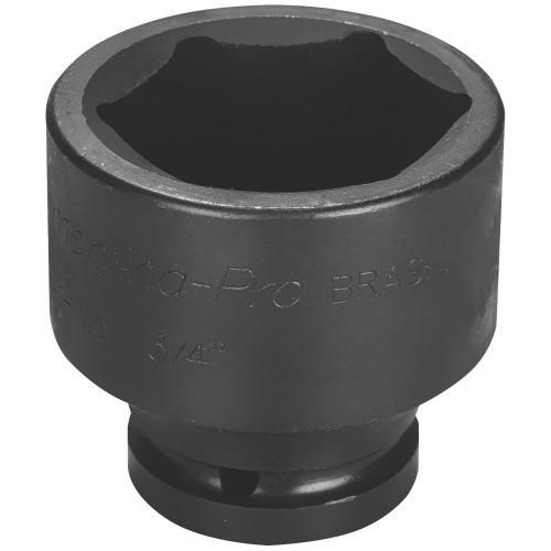 Soquete sextavado de impacto 36 mm encaixe 3/4