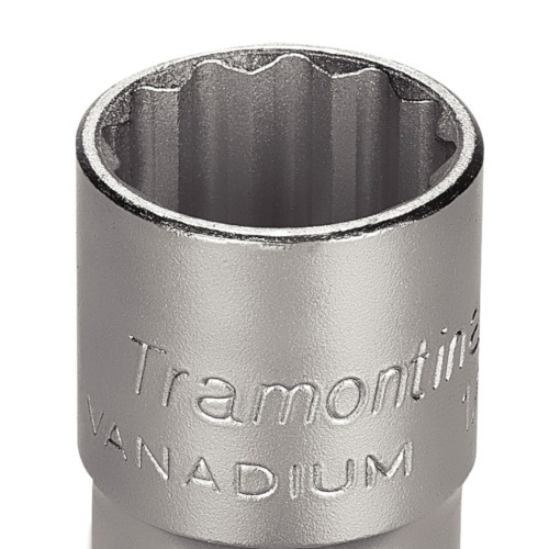 Soquete estriado 20 mm encaixe 1/2