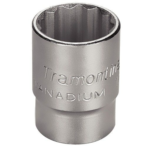 Soquete estriado 20 mm encaixe 1/2