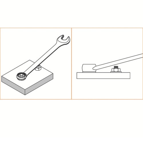 Chave combinada 34 mm a�o cromo van�dio
