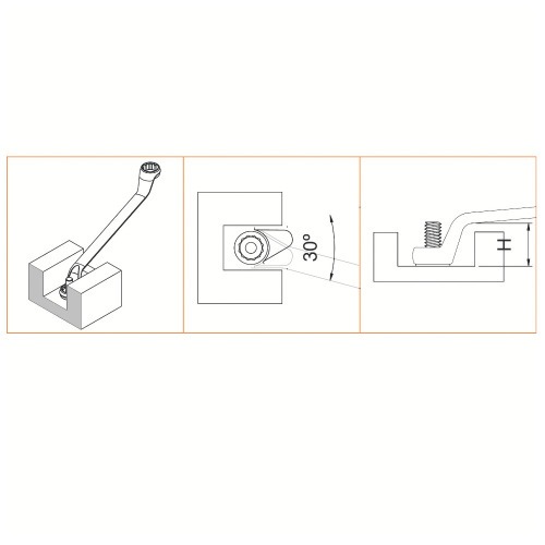 Chave estrela 10 x 11 mm a�o cromo van�dio 