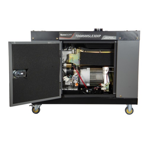 Gerador de energia 7,5 Kva a diesel cabinado trif�sico 220V - TDG8500SLE3DXP