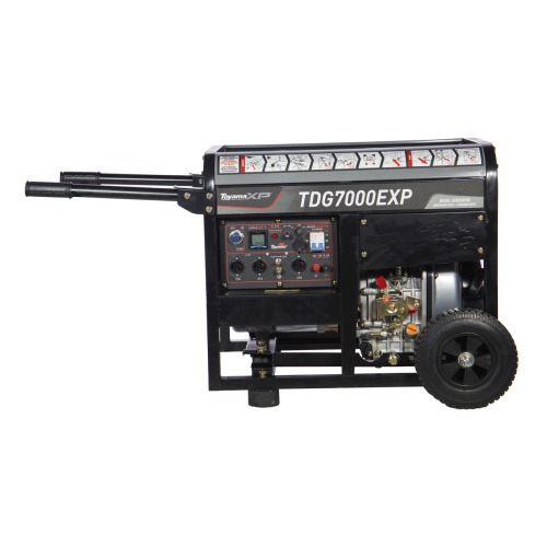 Gerador de energia 6 kva a diesel bivolt partida el�trica - TDG7000EXP  110V/220V