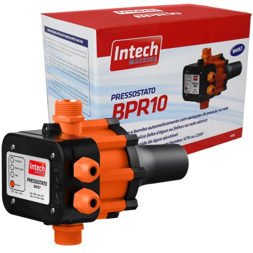 Controlador autom�tico de press�o para bomba d'�gua - BPR10   110V/220V