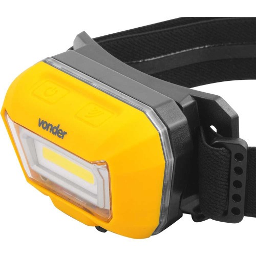 Lanterna recarreg�vel para cabe�a LED COB - LCV 300