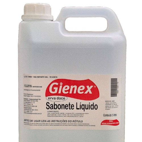 Sabonete l�quido erva doce para as m�os 5 litros - SGBP