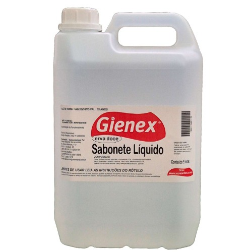 Sabonete l�quido erva doce para as m�os 5 litros - SGBP