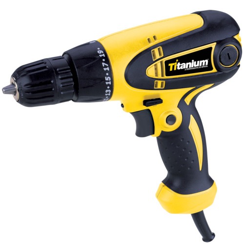 Furadeira Parafusadeira el�trica 3/8" 300W velocidade vari�vel e revers�vel - 07651  220V