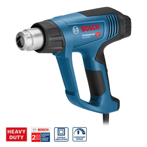 Soprador t�rmico 2000W 50 a 630�C 2 est�gios com acess�rios - GHG 20-63  220V