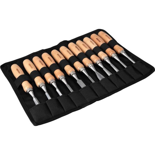 Jogo de form�es para entalhe de 6 a 16 mm com 11 pe�as 