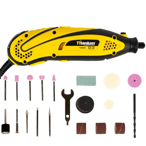 Micro ret�fica 130 watts com 40 acess�rios - 07632  110V